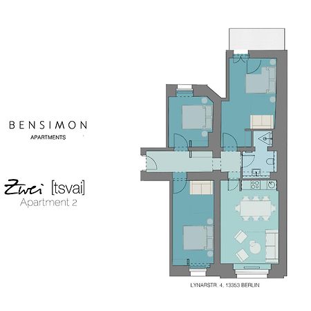 ברלין Bensimon Apartments Mitte/Wedding חדר תמונה